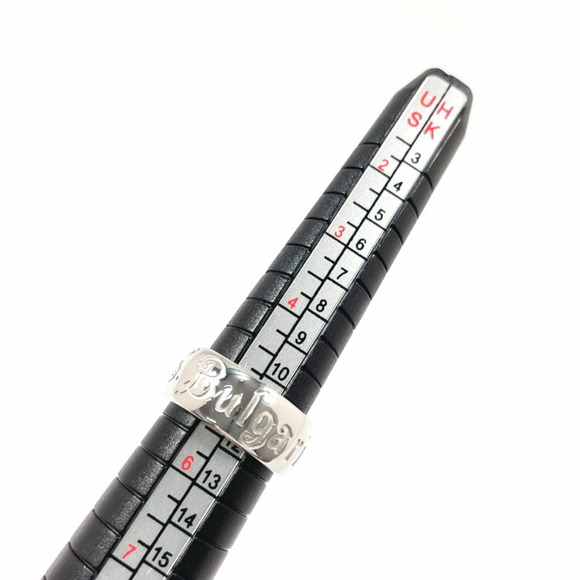 BVLGARI Save the Children Charity Ring, 925 Sterling Silver, Size 10, Women's